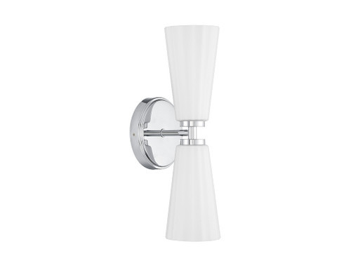 Savoy House 2-Light Wall Sconce in Chrome (M90109CH)