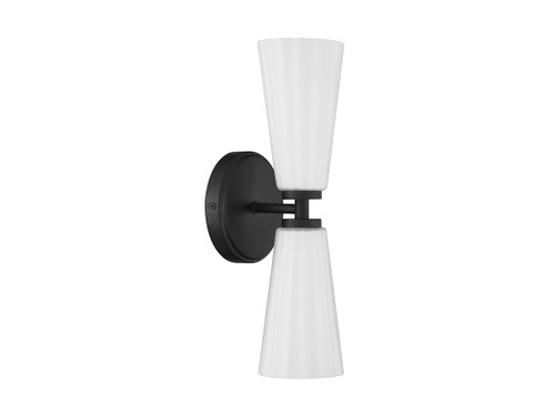 Savoy House 2-Light Wall Sconce in Matte Black (M90109MBK)