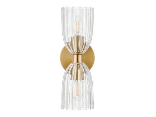 Savoy House 2-Light Wall Sconce in Natural Brass (M90121NB)