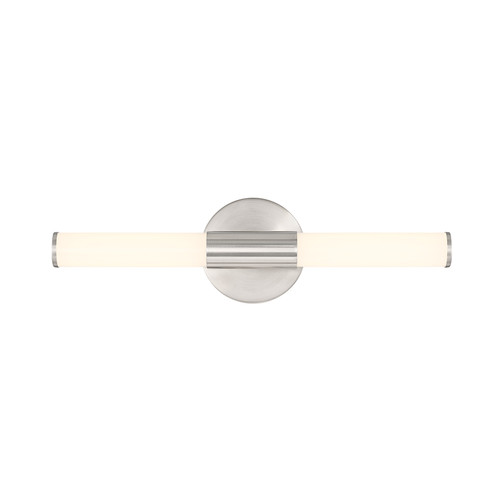 Connor 18" Mini Tube LED Cylinder Vanity Light in Satin Nickel (8-9999-18-SN)