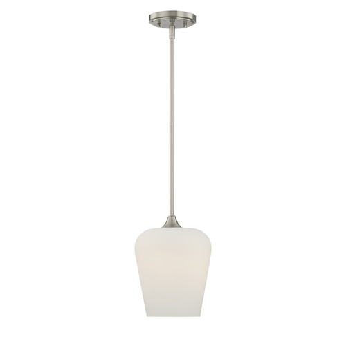 Savoy House Octave 1-Light Pendant in Satin Nickel (7-6036-1-SN)