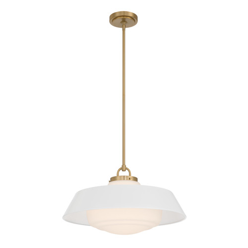 Crystorama Xander 3 Light Pendant (XAN-8009-VG-WH)