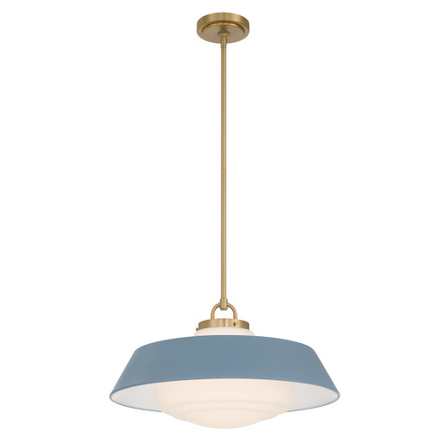 Crystorama Xander 3 Light Pendant (XAN-8009-VG-BL)