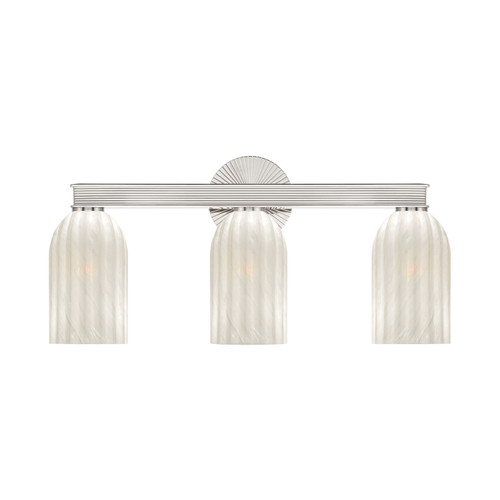Crystorama Lotus 3 Light Bath (LOT-713-PN)
