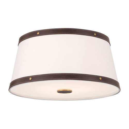 Crystorama Callahan 3 Light Flush (CAL-2400-LG)
