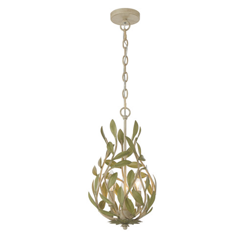 Crystorama Broche 3 Light Chandelier (565-CT)