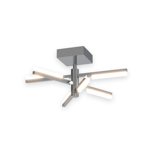 Artcraft Lighting Stix - LED Semi-Flush Mount - Chrome (AC7706CH)
