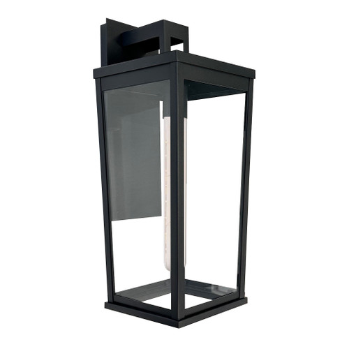Artcraft Lighting Elmgrove - 1-Light Outdoor Wall Light - 7.5" - Black (AC8881BK)