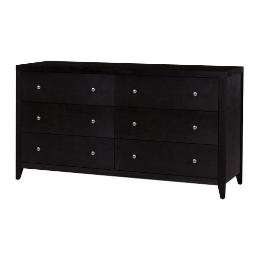 Butler Specialty Company Dana 60 in. W Rectangular Wood 6 Drawer Dresser, Coffee (6257451)