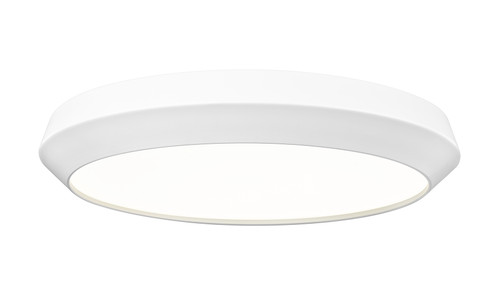 Z-Lite Quasars 1 Light Flush Mount in Matte White (7701F20-MW-LED)