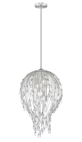 Z-Lite Gabriella 6 Light Pendant in Brushed Nickel (1957P18-BN)