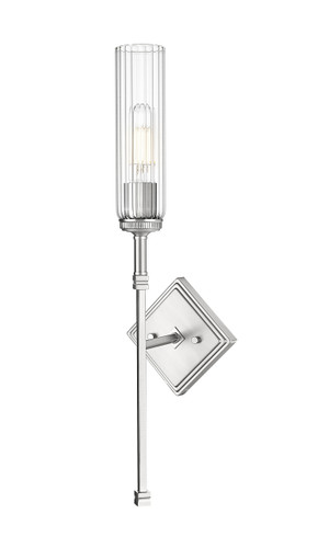 Z-Lite Esme 1 Light Wall Sconce in Brushed Nickel (3047-1S-BN)