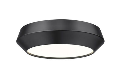 Z-Lite Quasars 1 Light Flush Mount in Matte Black (7701F12-MB-LED)