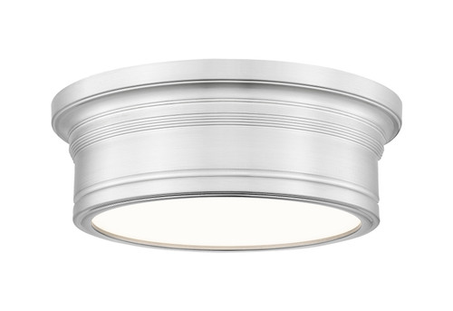 Z-Lite Bentley 1 Light Flush Mount in Brushed Nickel (7702F12-BN-LED)