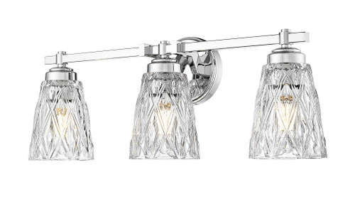 Z-Lite Andree 3 Light Vanity in Chrome  (1960-3V-CH)