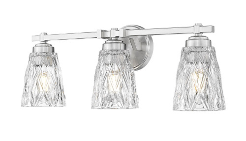 Z-Lite Andree 3 Light Vanity in Brushed Nickel (1960-3V-BN)