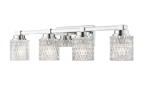 Z-Lite Jacqueline 4 Light Vanity in Chrome  (6101-4V-CH)