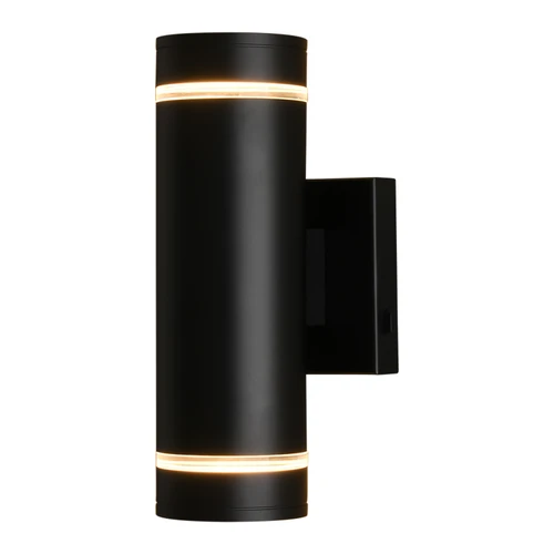 Vaxcel Chiasso 11.25-in.H LED Outdoor Wall Light Matte Black (T0821)
