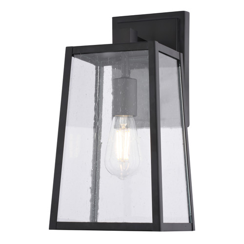 Vaxcel Sutton 14-in. H Outdoor Wall Light Matte Black (T0816)