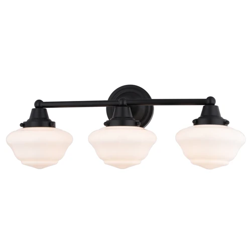 Vaxcel Eastgate 23-in. W 3 Light Vanity Matte Black (W0561)