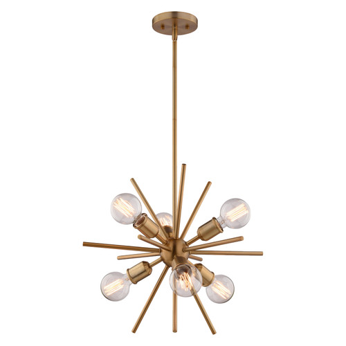 Vaxcel Estelle 19-in Pendant Natural Brass (P0238R)