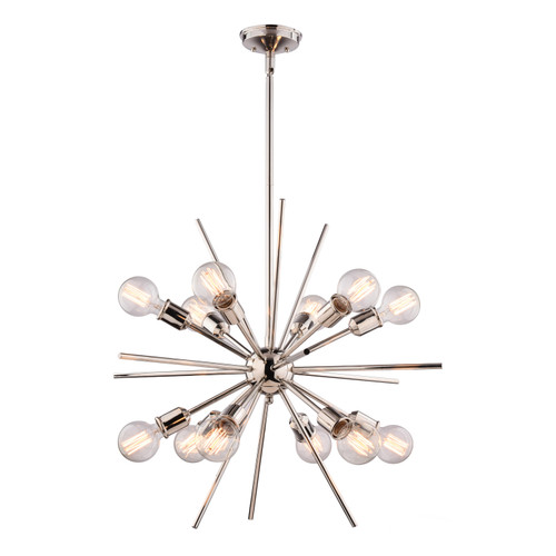 Vaxcel Estelle 27.5-in Pendant Polished Nickel (P0196R)
