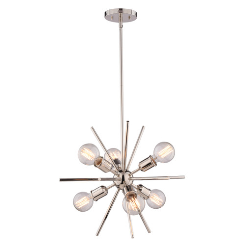 Vaxcel Estelle 19-in Pendant Polished Nickel (P0237R)