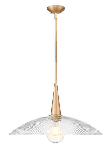 Z-Lite Lunelle 1 Light Pendant in Modern Gold (3051P24-MGLD)