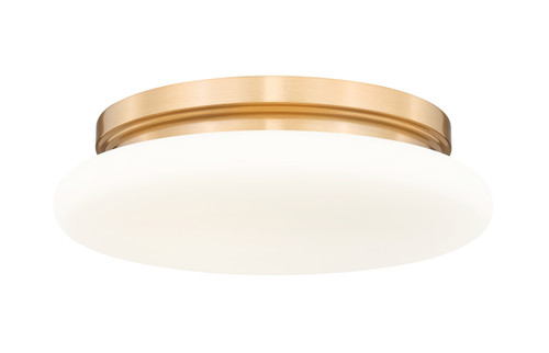 Z-Lite Soleil 1 Light Flush Mount in Modern Gold (1025F12-MGLD-LED)