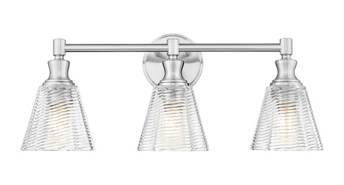 Z-Lite Auden 3 Light Vanity in Brushed Nickel (7704-3V-BN)