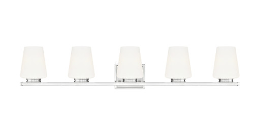 Z-Lite Nextra 5 Light Vanity in Brushed Nickel (7703-5V-BN)