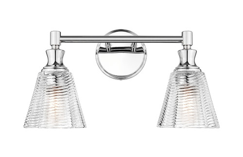 Z-Lite Auden 2 Light Vanity in Chrome (7704-2V-CH)