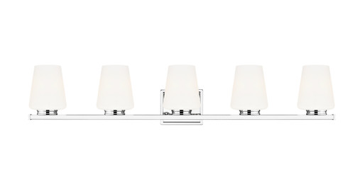 Z-Lite Nextra 5 Light Vanity in Chrome (7703-5V-CH)