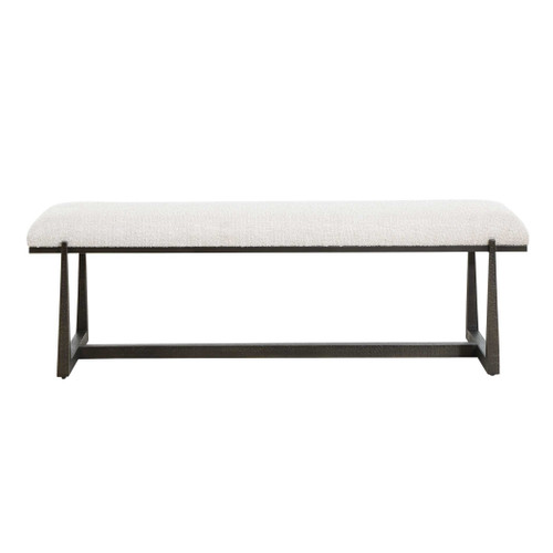 Uttermost Midas Black Long Bench (53092)