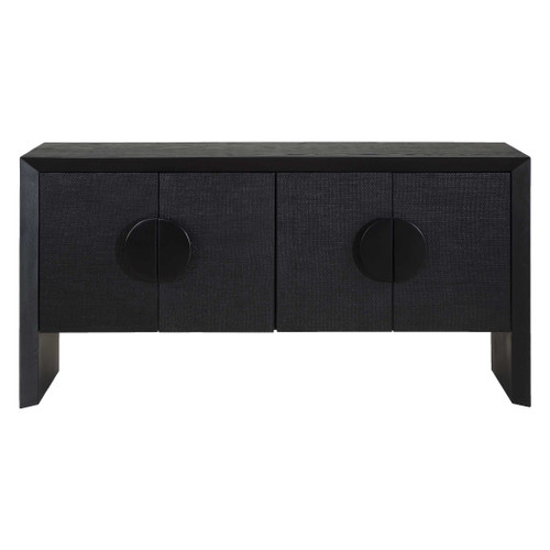 Uttermost Williams Black 4 Door Cabinet (50380)