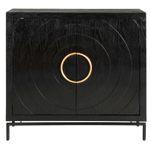 Uttermost Briseis Black 2 Door Cabinet (50382)