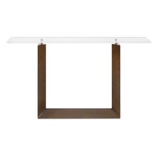 Uttermost McElroy Modern Bronze Console Table (50358)