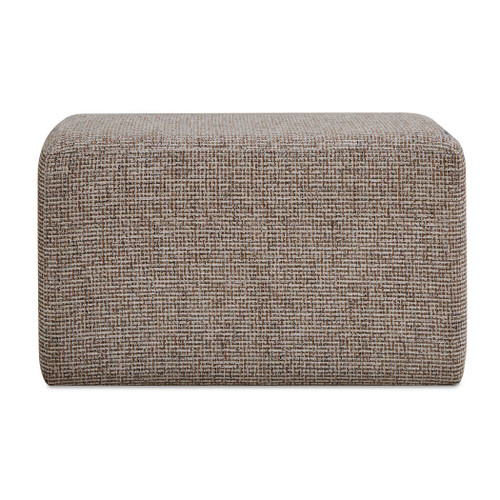Uttermost Kelce Woven Checkered Ottoman (53115)