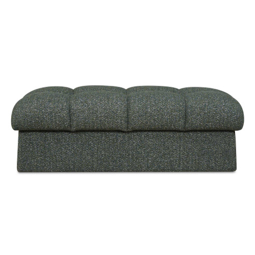 Uttermost Harlem Moss Green/ Lake Blue Bench (53111)