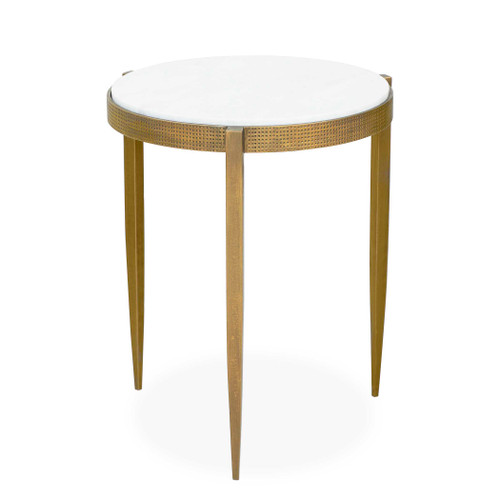 Uttermost Ocilla Antique Brass Accent Table (51203)
