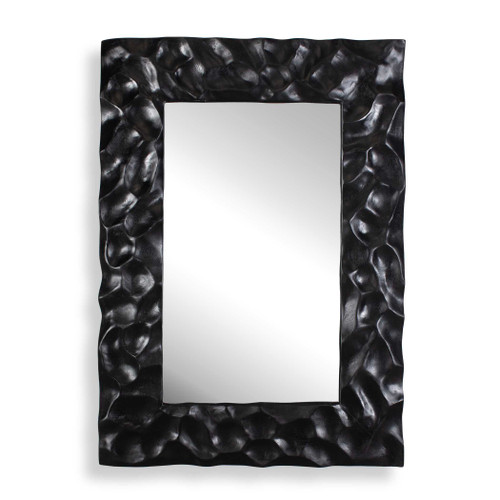 Uttermost Malosi Black Carved Mirror (08315)