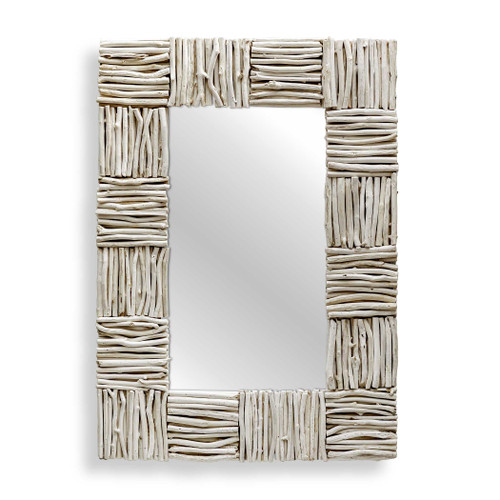 Uttermost Lathey Teak Mirror (08386)