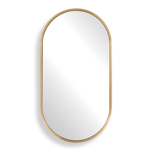 Uttermost Torrado Oval Brass Mirror (08298)
