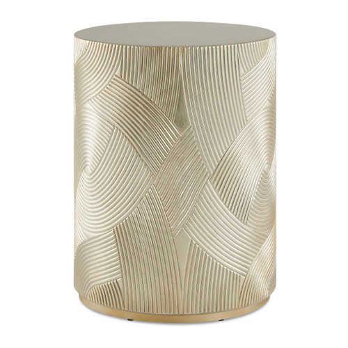 Uttermost Cassandra Gold Drum Accent Table (51155)