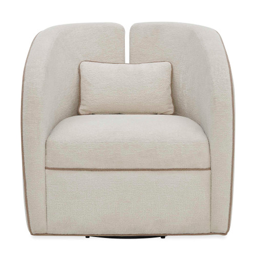 Uttermost Vega Ecru Swivel Chair (53144)