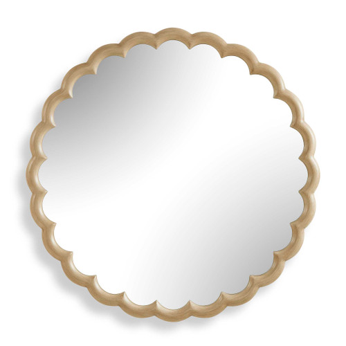 Uttermost Cerrito Burnished Ivory Round Mirror (08398)