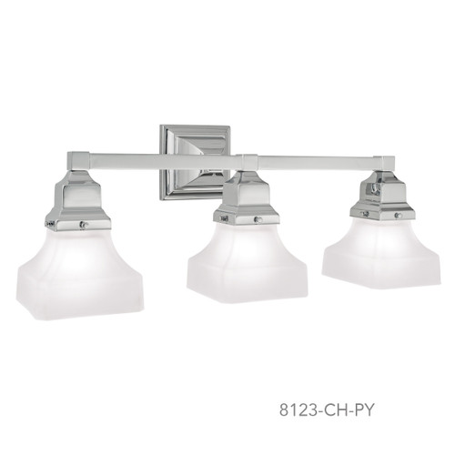 Birmingham 3 Light Indoor Sconce (8123-CH-PY)