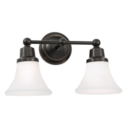 Elizabeth 2 Light Indoor Sconce (8952-OB-FL)