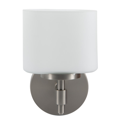 Moderne 1-Light Vanity Sconce - Brushed Nickel (5321-BN-MO)