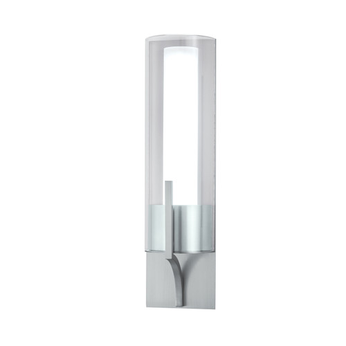 Slope Sconce Vanity Light - Brushed Nickel (8144-BN-CL)